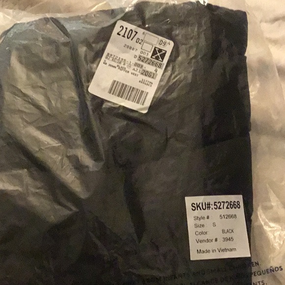 Lands’ End black down puffer vest NWT - Picture 6 of 6